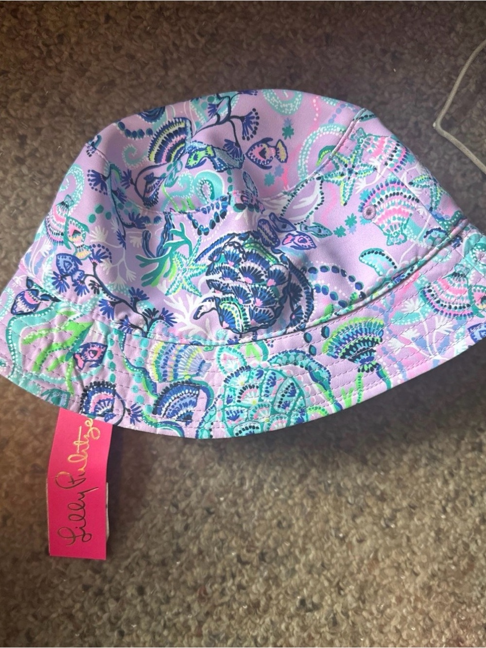 NWT Lilly Pulitzer Mermaid Bucket Hat